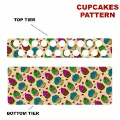 Cheapest 🔔 BarMan CHOOSE YOUR PATTERN - Counter Caddies™ - 24 INCH STRAIGHT UNIT W/ K-Cup Holes 👍 -Barman Shop 24in caddy k pattern cupcakes 8e9d691a 90f4 4112 be37 eeed0c8fc3df 700x700