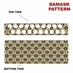 Cheapest 🔔 BarMan CHOOSE YOUR PATTERN - Counter Caddies™ - 24 INCH STRAIGHT UNIT W/ K-Cup Holes 👍 -Barman Shop 24in caddy k pattern design damask b6497ca3 91cc 49a4 a250 4ca5e83d64b4 700x700