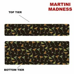Discount 🎁 BarMan CHOOSE YOUR PATTERN - Counter Caddies™ - 24 INCH STRAIGHT UNIT 😍 25 Discount 🎁 BarMan CHOOSE YOUR PATTERN - Counter Caddies™ - 24 INCH STRAIGHT UNIT 😍 -Barman Shop 24in caddy pattern design martini madness 700x700
