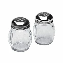Outlet 🔔 BarMan Clear Swirl Shaker Perforated Top - Pizza Cheese/Red Pepper Shakers 👏