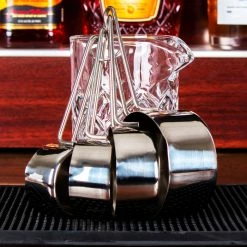 Outlet 🔔 BarMan BarConic® Stainless Steel Measuring Cups 🎁 -Barman Shop Stainless steel measuring cups scene1 700x700