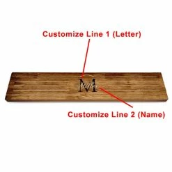 Flash Sale ⌛ BarMan CUSTOMIZABLE Wooden Drip Tray NAME MONOGRAM DESIGN 🧨 -Barman Shop Wooden drip tray 4 700x700