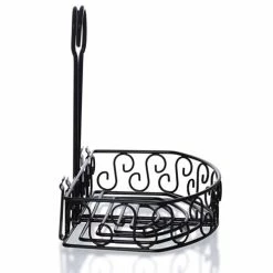 Best reviews of 🥰 BarMan BarConic® Condiment Caddy With Built In Merchandising Ring - Black Semi-Round 😍 -Barman Shop bs straigh black condiment holder side web 500 2 700x700