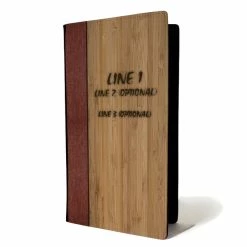 Flash Sale 🔔 BarMan ADD YOUR NAME - Check Presenter - Bamboo ✔️