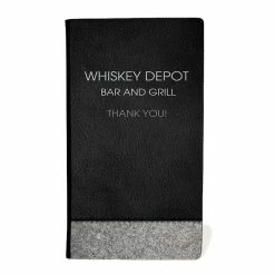 Promo ⌛ BarMan ADD YOUR NAME - Check Presenter - Leather And Stone 😉 -Barman Shop check presenter leather stone front 700x700