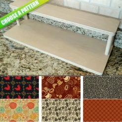 Discount 🎁 BarMan CHOOSE YOUR PATTERN - Counter Caddies™ - 24 INCH STRAIGHT UNIT 😍