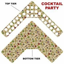 New 🔥 BarMan CHOOSE YOUR PATTERN - Counter Caddies™ - Corner Unit W/ K-Cup Holes 🎁 -Barman Shop corner caddy k pattern design cocktail party 1 700x700