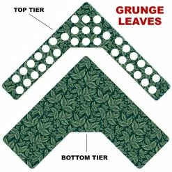 New 🔥 BarMan CHOOSE YOUR PATTERN - Counter Caddies™ - Corner Unit W/ K-Cup Holes 🎁 -Barman Shop corner caddy k pattern design grng leaves 1 700x700