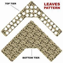 New 🔥 BarMan CHOOSE YOUR PATTERN - Counter Caddies™ - Corner Unit W/ K-Cup Holes 🎁 -Barman Shop corner caddy k pattern design leaves 1 700x700