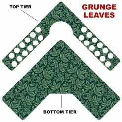 Top 10 🎁 BarMan CHOOSE YOUR PATTERN - Counter Caddies™ - Corner Unit W/ K-Cup Holes And Trash Can Inset 🌟 -Barman Shop corner caddy kt pattern design grng leaves 700x700