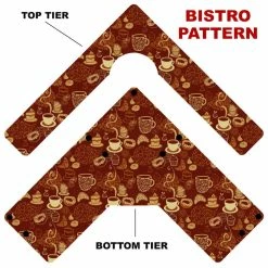 Best reviews of 😉 BarMan CHOOSE YOUR PATTERN - Counter Caddies™ - Corner Unit W/ Trash Can Inset 😉 -Barman Shop corner caddy t pattern design bistro 700x700