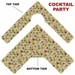 Best reviews of 😉 BarMan CHOOSE YOUR PATTERN - Counter Caddies™ - Corner Unit W/ Trash Can Inset 😉 -Barman Shop corner caddy t pattern design cocktail party 700x700