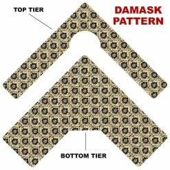 Best reviews of 😉 BarMan CHOOSE YOUR PATTERN - Counter Caddies™ - Corner Unit W/ Trash Can Inset 😉 -Barman Shop corner caddy t pattern design damask 700x700