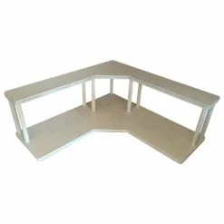 New ✔️ BarMan Counter Caddies™ - Walnut-Stained Corner Shelf - Barista Style - Available In Black And Natural Wood 😀 -Barman Shop counter caddies corner barista natural empty whiteBG 1000x1000 5515be5f 7937 425a 9edf 47bc1a178dd8 700x700