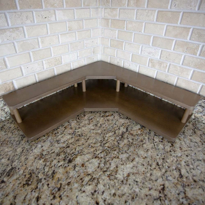 Cheapest 🔥 BarMan Counter Caddies™ - Walnut-Stained Corner Shelf - Liquor/Wine Bottle Display Style - Available In Black 🧨 8 Cheapest 🔥 BarMan Counter Caddies™ - Walnut-Stained Corner Shelf - Liquor/Wine Bottle Display Style - Available In Black 🧨 - Image 8