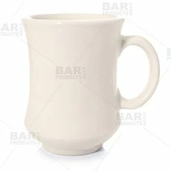 Best reviews of 🎁 BarMan Bell Shaped Bone White China Mug - 7.5oz 👍