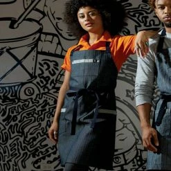 Top 10 🌟 BarMan Long Bar Apron - Denim - Zig Zag 😉