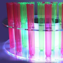 Cheap 🤩 BarMan Test Tube Shooter Tray With LED Light And Remote – 32 Hole 👏 -Barman Shop electric test tubes tray 1 700x700