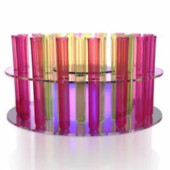 Cheap 🤩 BarMan Test Tube Shooter Tray With LED Light And Remote – 32 Hole 👏