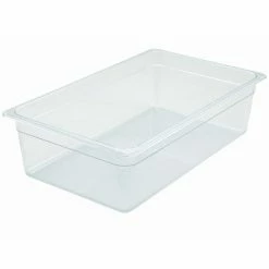Promo ✨ BarMan Full Size Clear Polycarbonate Food Pan, 6" Deep 🔥