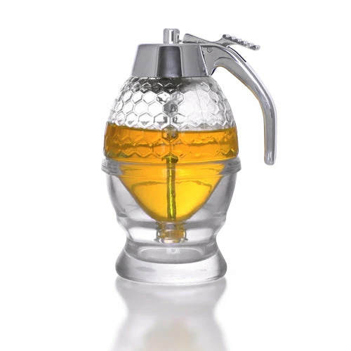Outlet 🧨 BarMan Handmade Glass Non Drip Honey Dispenser (6.6 Oz. / 200 Ml.) 😀 1 Outlet 🧨 BarMan Handmade Glass Non Drip Honey Dispenser (6.6 Oz. / 200 Ml.) 😀
