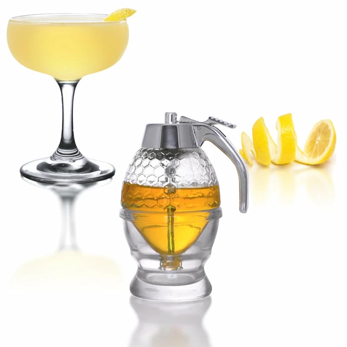 Outlet 🧨 BarMan Handmade Glass Non Drip Honey Dispenser (6.6 Oz. / 200 Ml.) 😀 3 Outlet 🧨 BarMan Handmade Glass Non Drip Honey Dispenser (6.6 Oz. / 200 Ml.) 😀 - Image 3
