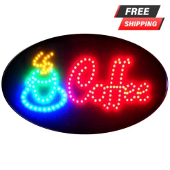 Hot Sale 👏 BarMan Coffee Led Sign 🥰