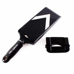 Promo 😉 BarMan Microplane Adjustable V-Slicer W/ Julienne Blade - Black ⭐