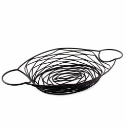 Deals 🤩 BarMan Oval Basket W/ Integrated Ramekin Holders 🎉