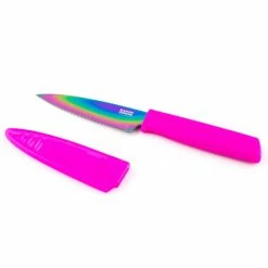 Best reviews of 🔥 BarMan Serrated Paring Knife COLORI® (Color Options) 💯 6 Best reviews of 🔥 BarMan Serrated Paring Knife COLORI® (Color Options) 💯 -Barman Shop paring rainbow serrated 700x700