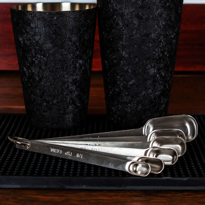 Promo 🤩 BarMan BarConic® Stainless Steel Rectangular Measuring Spoon Set ⭐ 2 Promo 🤩 BarMan BarConic® Stainless Steel Rectangular Measuring Spoon Set ⭐ - Image 2