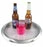 Hot Sale 🔥 BarMan Serving Tray - Stainless Steel - 12 " Diameter W/ 1" Rim (Lip) 🌟