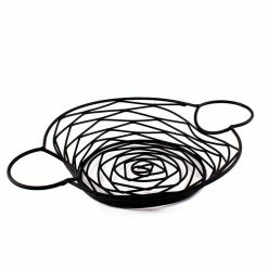 Cheapest 🧨 BarMan Round Basket W/ Integrated Ramekin Holders 😉