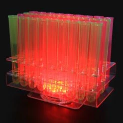 Best Sale 🔔 BarMan LED Test Tube Shot Holder – 36 Hole ⌛ -Barman Shop s shaped test tubes tray light up 700x700