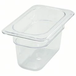 Coupon 💯 BarMan 1/9 Size Clear Polycarbonate Food Pan, 4" Deep 😉