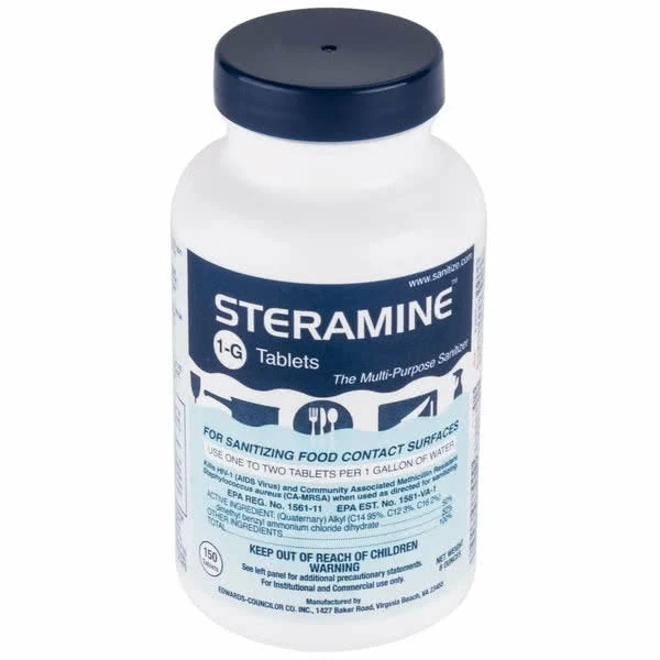 Hot Sale ⌛ BarMan Multi-Purpose Sanitizing Tablets - 150 Count 🤩 1 Hot Sale ⌛ BarMan Multi-Purpose Sanitizing Tablets - 150 Count 🤩