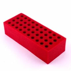 Buy 🧨 BarMan Tube SHOTZ® / Test Tube Shooters Foam Racks 👏 -Barman Shop test tube foam rack red brick 700x700