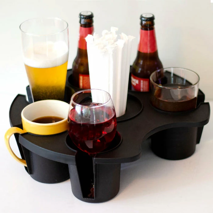 Hot Sale ๐ BarMan Stackable Tray Valet - Black โค๏ธ 2 Hot Sale ๐ BarMan Stackable Tray Valet - Black โค๏ธ - Image 2