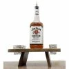 Budget 💯 BarMan Whiskey Caddy - Stained Wood W/ 6 Slots 🥰
