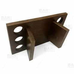 Budget 💯 BarMan Whiskey Caddy - Stained Wood W/ 6 Slots 🥰 -Barman Shop whiskey caddy stained web bpc2 1 700x700