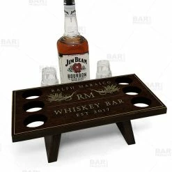 Buy 😍 BarMan Whiskey Caddy - Home Bar Theme - CUSTOMIZABLE 🛒