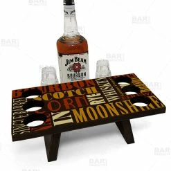 Budget 😍 BarMan Whiskey Caddy - Word Collage Design ⭐