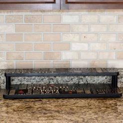 Promo ✔️ BarMan Counter Caddies™ - "WINE" Themed Artwork - Straight Shelf - 24" Length ✔️ -Barman Shop wine straight web 3 700x700