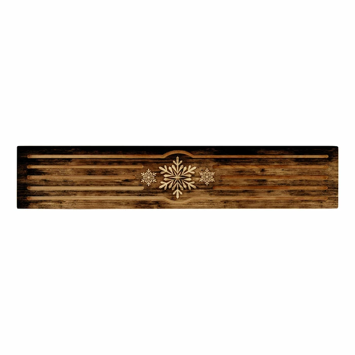 Top 10 💯 BarMan Wooden Drip Tray - Snowflake Design ❤️ 4 Top 10 💯 BarMan Wooden Drip Tray - Snowflake Design ❤️ - Image 4
