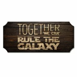 New ⌛ BarMan Rule The Galaxy - Wood Plaque Kolorcoat™ Sign 🔥
